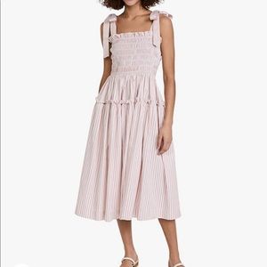 En saison stripe dress size small